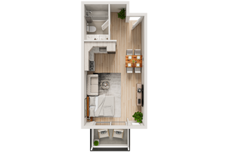 The Deschutes E-106 floor plan